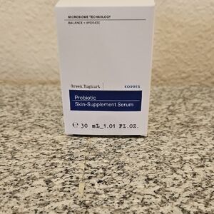 Korres Greek Yoghurt Probiotic Skin-Supplement Serum - White and Blue